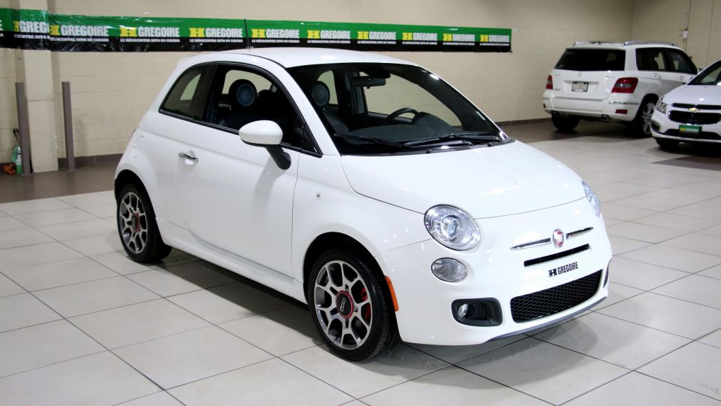 2015 Fiat 500 Sport AUTO A/C MAGS BLUETOOTH #0