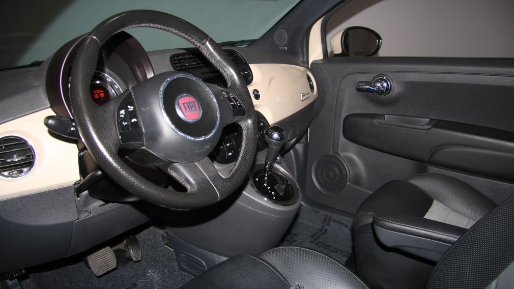 2012 Fiat 500 Sport AUTO A/C CUIR TOIT MAGS BLUETOOTH #4