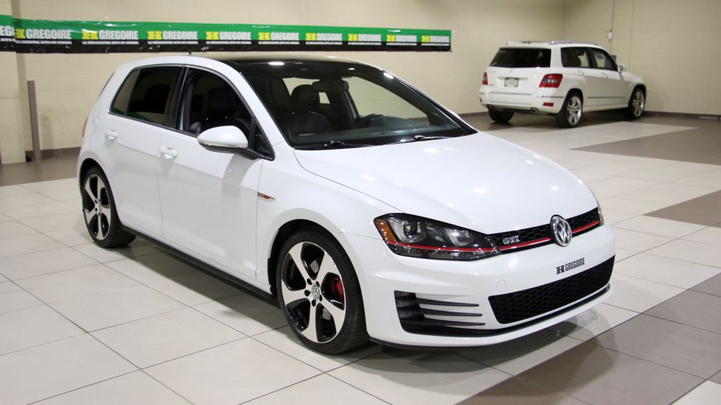 2015 Volkswagen GTI Autobahn AUTO CUIR TOIT NAV MAGS BLUETOOTH #0