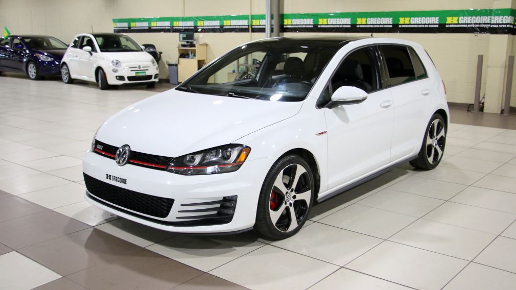 2015 Volkswagen GTI Autobahn AUTO CUIR TOIT NAV MAGS BLUETOOTH #2