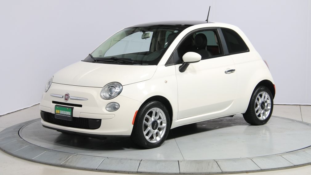 2012 Fiat 500 POP A/C TOIT OUVRANT MAGS BLUETHOOT #2