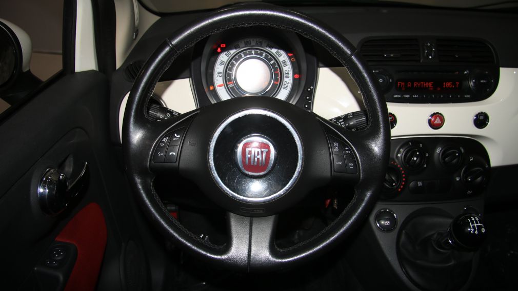 2012 Fiat 500 POP A/C TOIT OUVRANT MAGS BLUETHOOT #14