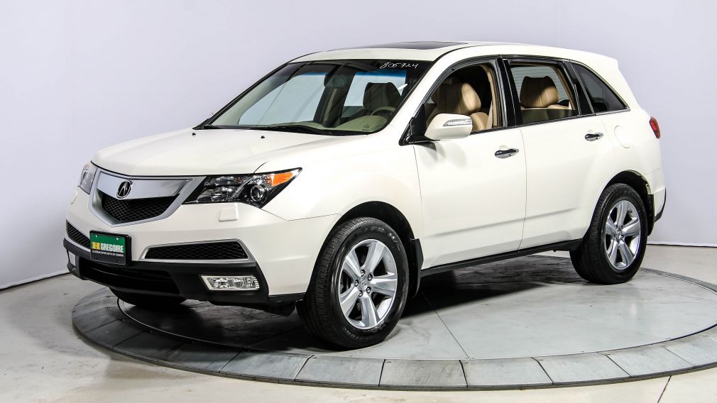 2012 Acura MDX AWD CUIR TOIT MAGS BLUETOOTH 7PASSAGERS #3
