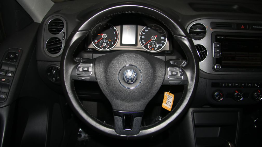 2013 Volkswagen Tiguan Comfortline sport pack cuir toit pano #15