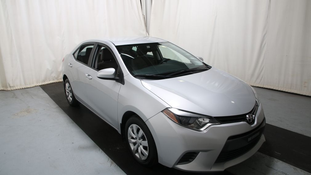 2015 Toyota Corolla LE AUTO A/C GR ELECT BLUETOOTH CAM.RECUL #0