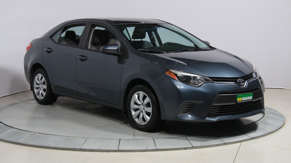 2015 Toyota Corolla LE AUTO A/C GR ELECT BLUETOOTH CAM.RECUL #0