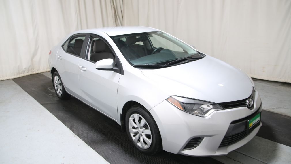 2015 Toyota Corolla LE AUTO A/C GR ELECT BLUETOOTH CAM.RECUL #0