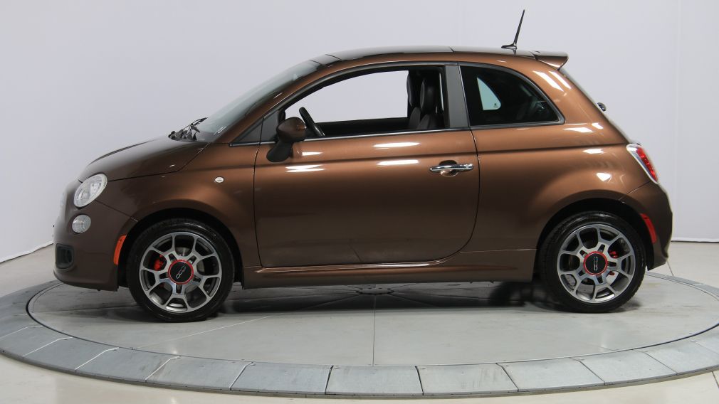 2012 Fiat 500 Sport A/C TOIT MAGS  BLUETOOTH #4