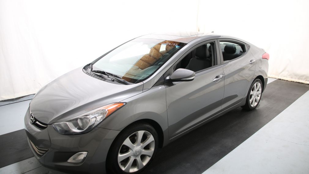 2013 Hyundai Elantra Limited AUTO CUIR TOIT MAGS BLUETOOTH #2