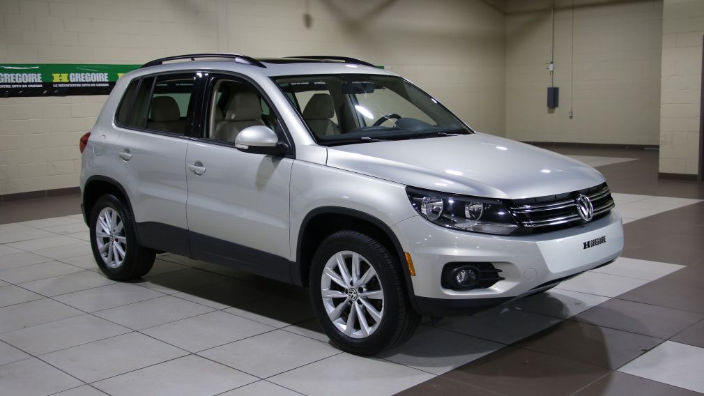 2014 Volkswagen Tiguan Comfortline AWD A/C CUIR TOIT PANO MAGS #0