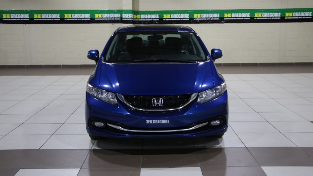 2013 Honda Civic Touring AUTO A/C CUIR TOIT MAGS BLUETOOTH #1