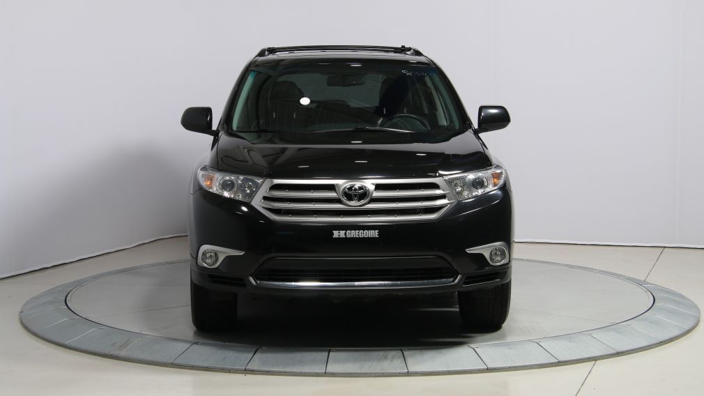 2012 Toyota Highlander 4WD CUIR TOIT MAGS BLUETOOTH CAM.RECUL 7PASSAGERS #2