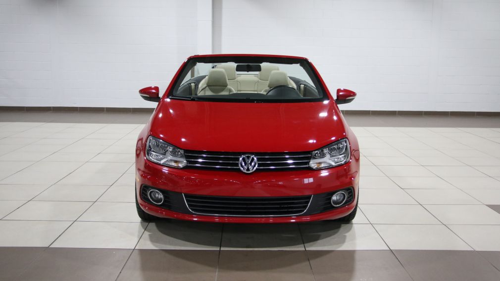 2012 Volkswagen EOS CONVERTIBLE COMFORTLINE AUTO A/C CUIR TOIT #2