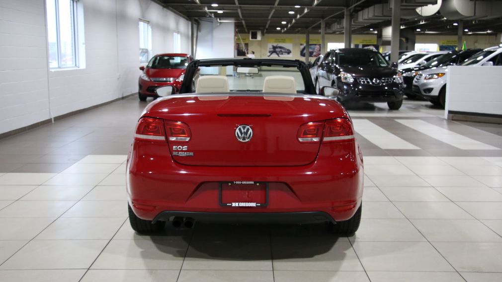 2012 Volkswagen EOS CONVERTIBLE COMFORTLINE AUTO A/C CUIR TOIT #6
