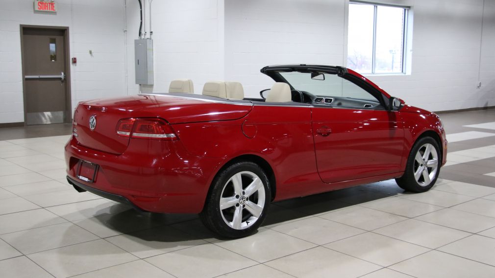 2012 Volkswagen EOS CONVERTIBLE COMFORTLINE AUTO A/C CUIR TOIT #7