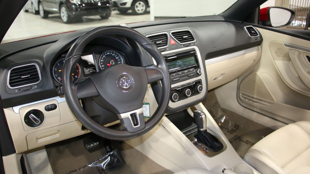 2012 Volkswagen EOS CONVERTIBLE COMFORTLINE AUTO A/C CUIR TOIT #14