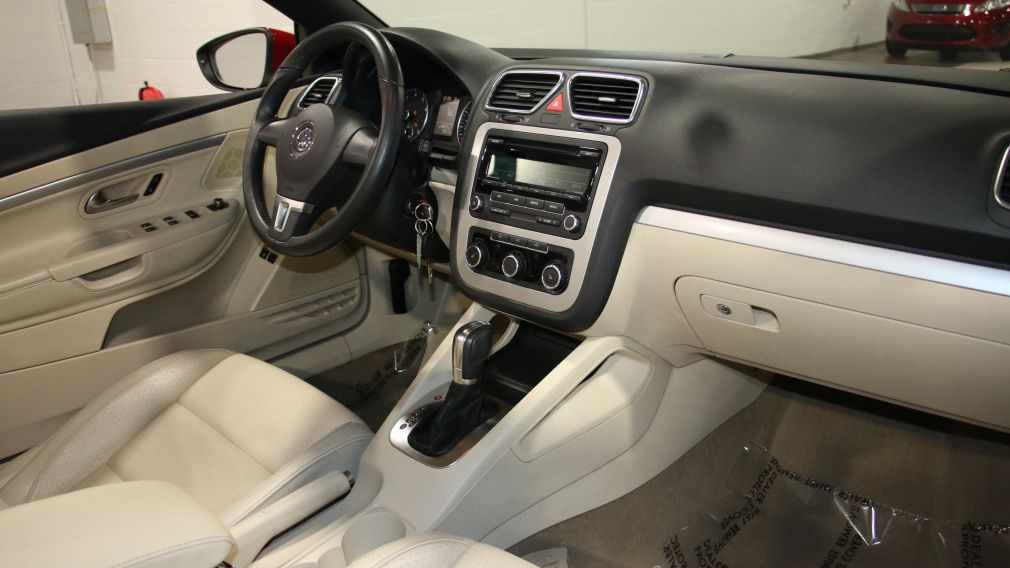 2012 Volkswagen EOS CONVERTIBLE COMFORTLINE AUTO A/C CUIR TOIT #27