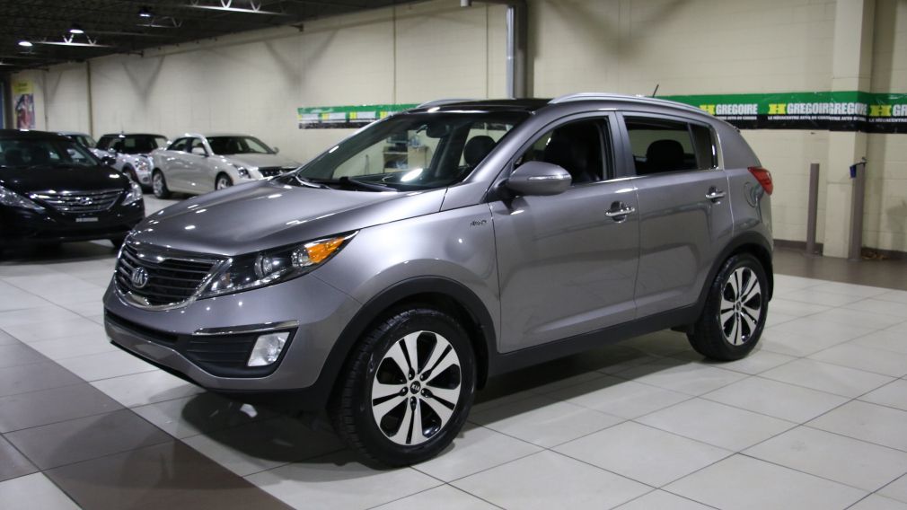 2013 Kia Sportage EX LUXE AWD CUIR TOIT PANO MAGS #3