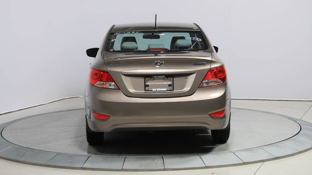 2013 Hyundai Accent L A/C #6