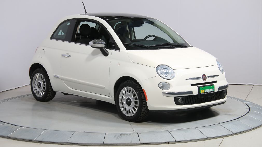 2014 Fiat 500 Lounge A/C CUIR TOIT MAGS #0