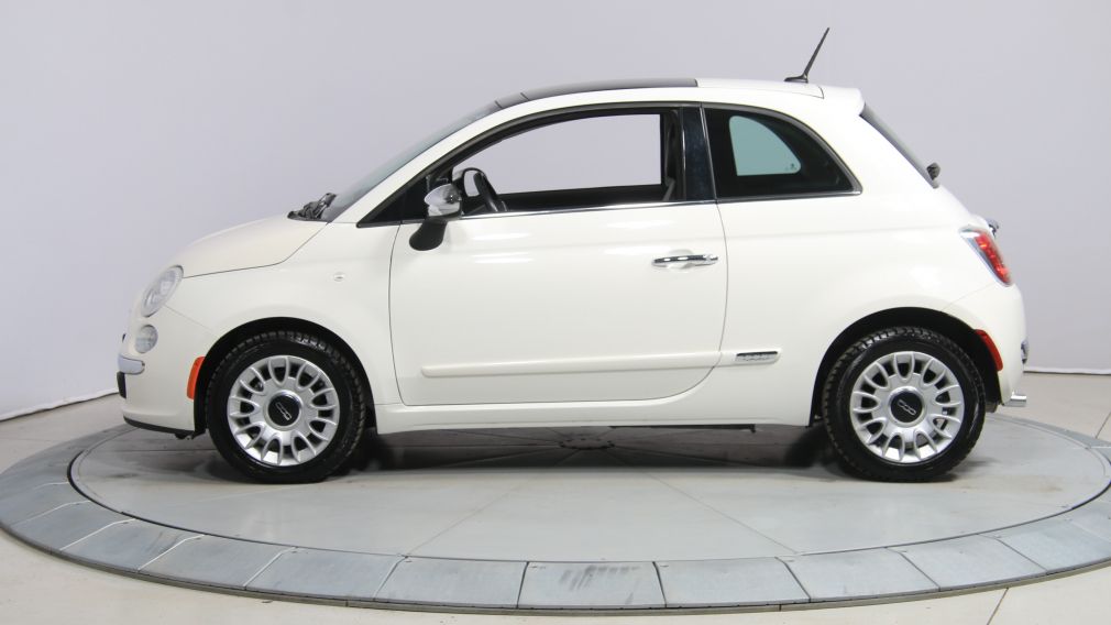 2014 Fiat 500 Lounge A/C CUIR TOIT MAGS #3