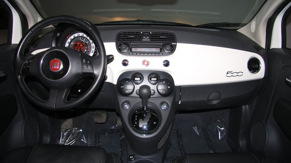 2014 Fiat 500 Lounge A/C CUIR TOIT MAGS #12