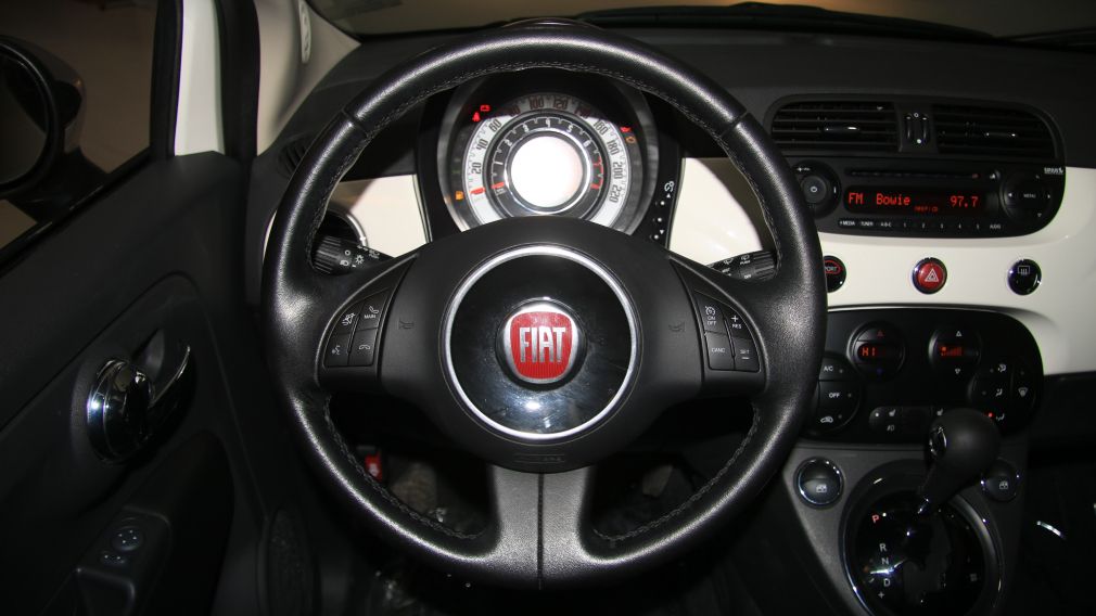 2014 Fiat 500 Lounge A/C CUIR TOIT MAGS #15
