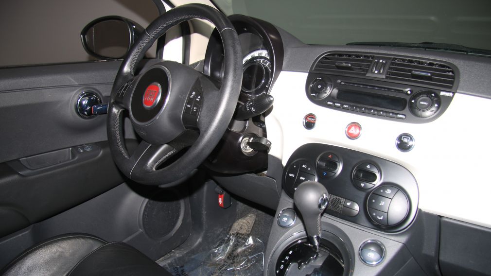 2014 Fiat 500 Lounge A/C CUIR TOIT MAGS #24