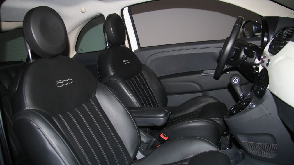 2014 Fiat 500 Lounge A/C CUIR TOIT MAGS #24