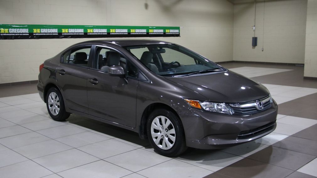 2012 Honda Civic LX AUTO A/C GR ELECT BLUETOOTH #0