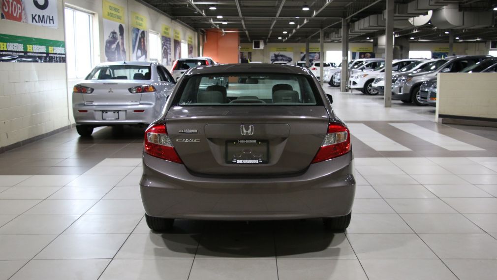 2012 Honda Civic LX AUTO A/C GR ELECT BLUETOOTH #6