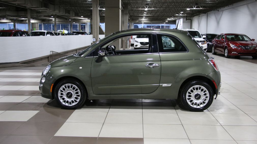 2012 Fiat 500 Lounge AUTO A/C CUIR TOIT MAGS BLUETOOTH #4