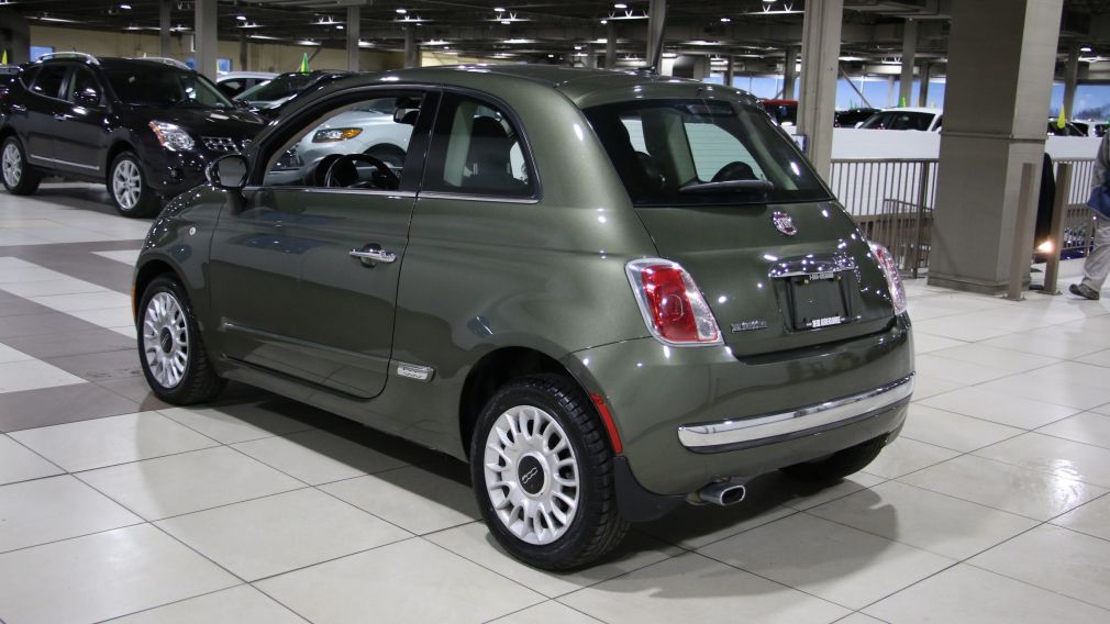 2012 Fiat 500 Lounge AUTO A/C CUIR TOIT MAGS BLUETOOTH #5