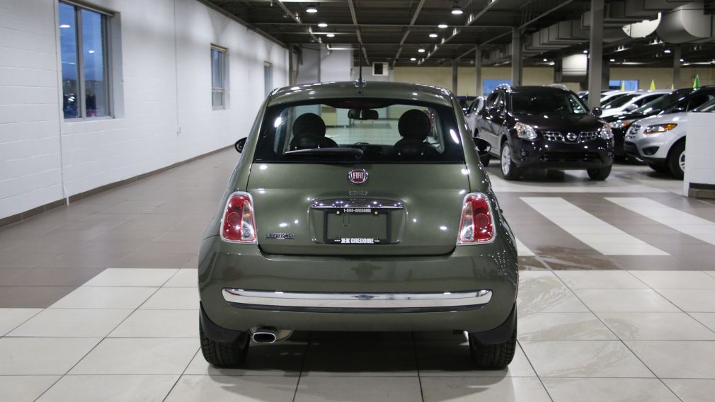 2012 Fiat 500 Lounge AUTO A/C CUIR TOIT MAGS BLUETOOTH #5