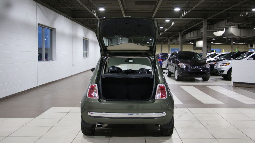 2012 Fiat 500 Lounge AUTO A/C CUIR TOIT MAGS BLUETOOTH #23
