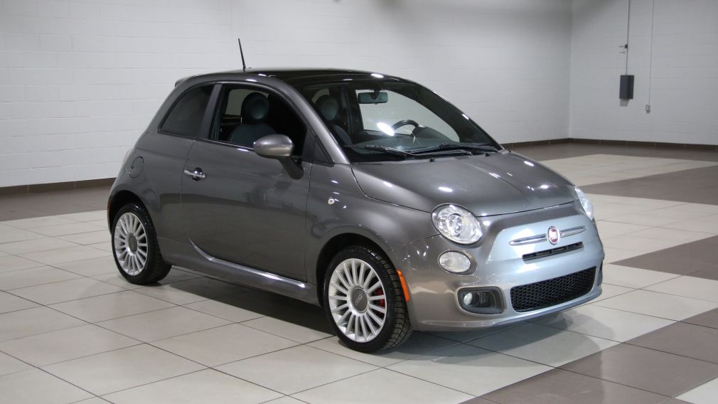 2012 Fiat 500 Sport A/C GR ELECT TOIT MAGS #0