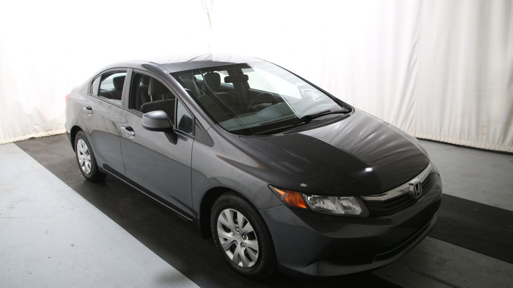 2012 Honda Civic LX A/C GR ELECT BLUETHOOT #0