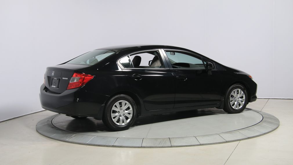 2012 Honda Civic LX A/C GR ELECT BLUETHOOT #7