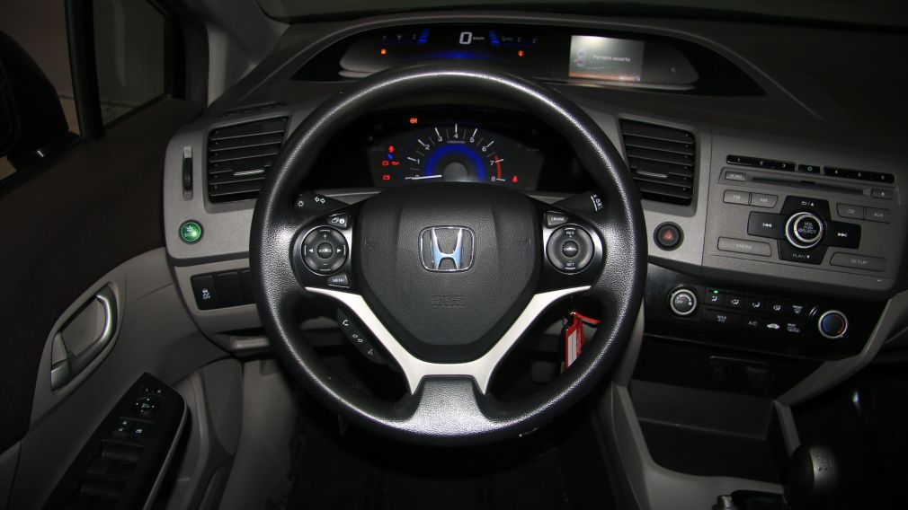 2012 Honda Civic LX A/C GR ELECT BLUETHOOT #14