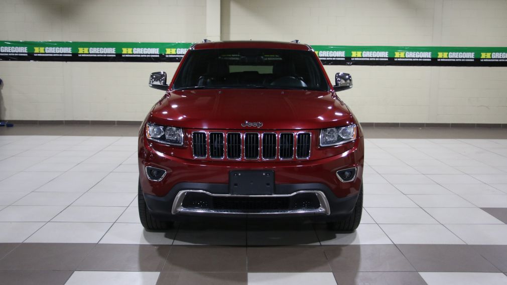 2014 Jeep Grand Cherokee Limited 4WD AUTO A/C CUIR TOIT MAGS #2