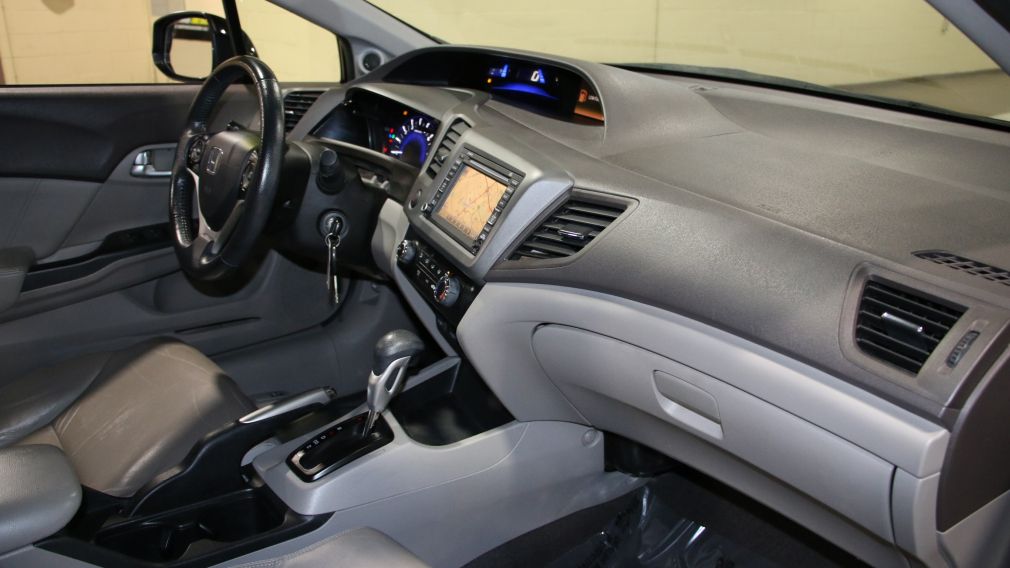 2012 Honda Civic EX-L AUTO A/C CUIR TOIT MAGS NAV BLUETOOTH #24