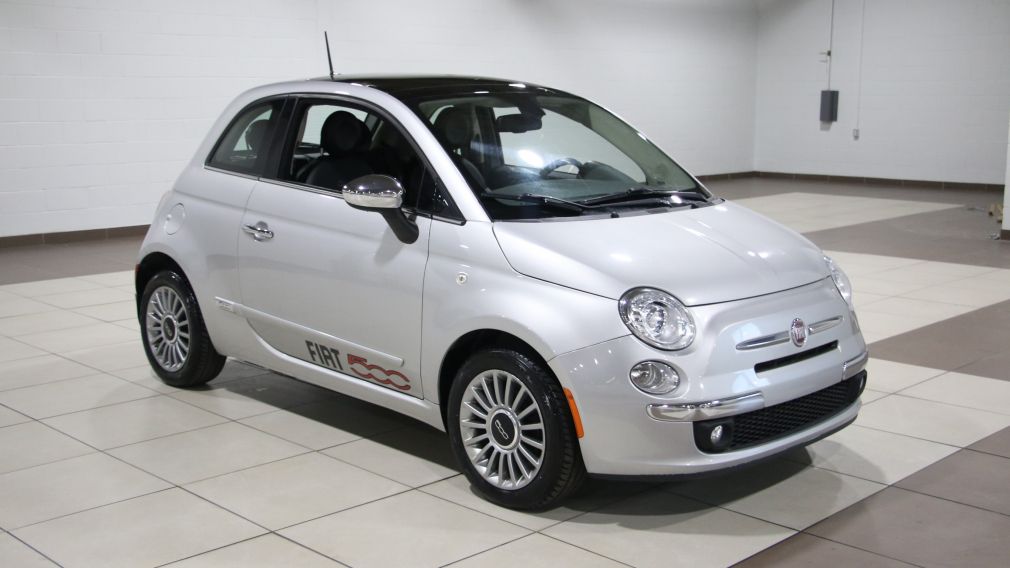 2012 Fiat 500 Lounge AUTO A/C CUIR TOIT MAGS #0