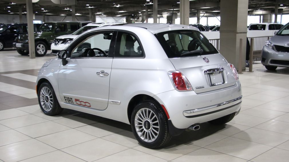 2012 Fiat 500 Lounge AUTO A/C CUIR TOIT MAGS #4