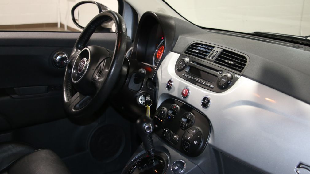 2012 Fiat 500 Lounge AUTO A/C CUIR TOIT MAGS #17