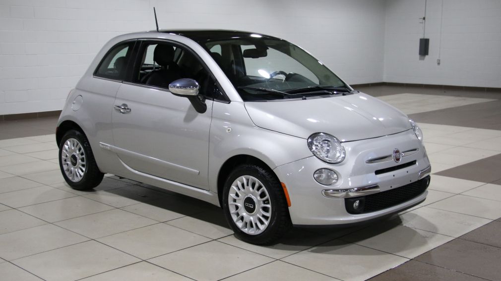 2013 Fiat 500 Lounge AUTO A/C CUIR TOIT MAGS #0