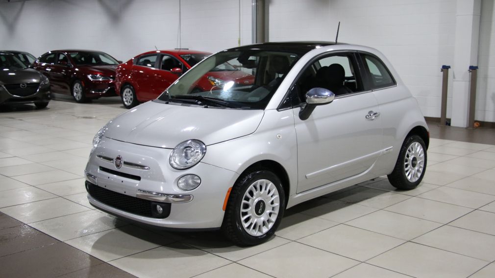 2013 Fiat 500 Lounge AUTO A/C CUIR TOIT MAGS #3