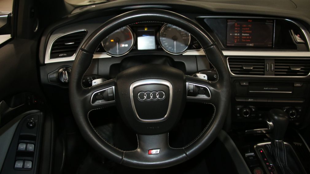2011 Audi S5 Premium AWD AUTO A/C CUIR CONVERTIBLE MAGS NAV #19