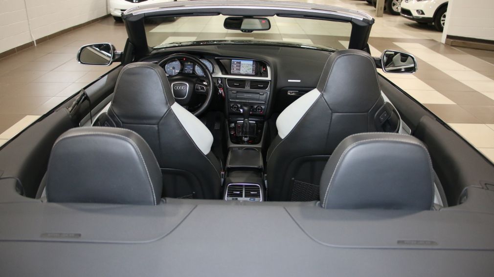 2011 Audi S5 Premium AWD AUTO A/C CUIR CONVERTIBLE MAGS NAV #27
