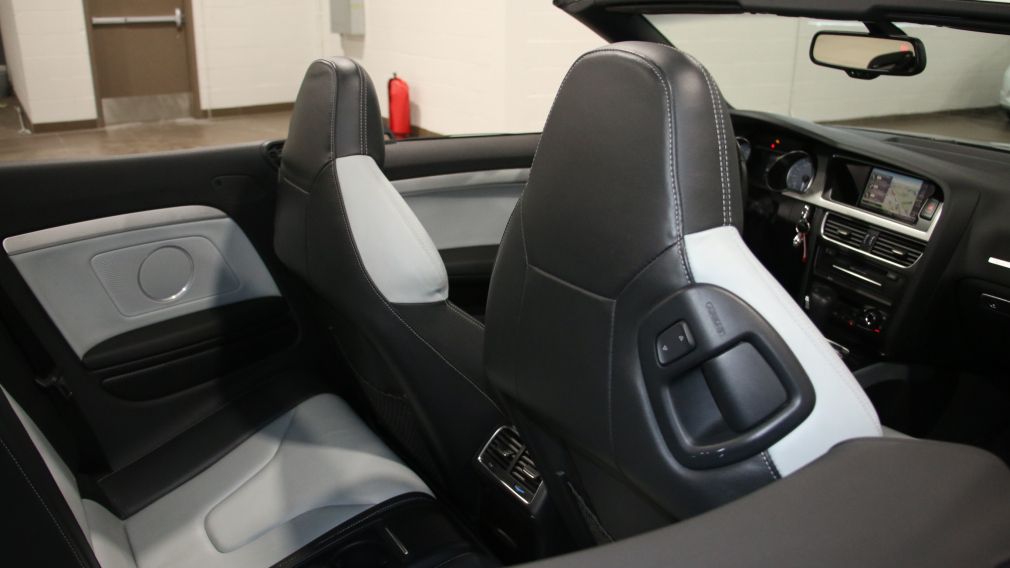 2011 Audi S5 Premium AWD AUTO A/C CUIR CONVERTIBLE MAGS NAV #29