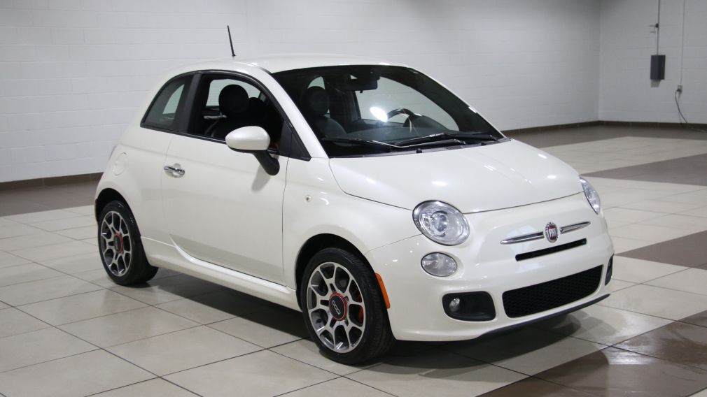 2013 Fiat 500 Sport AUTO A/C CUIR MAGS #0